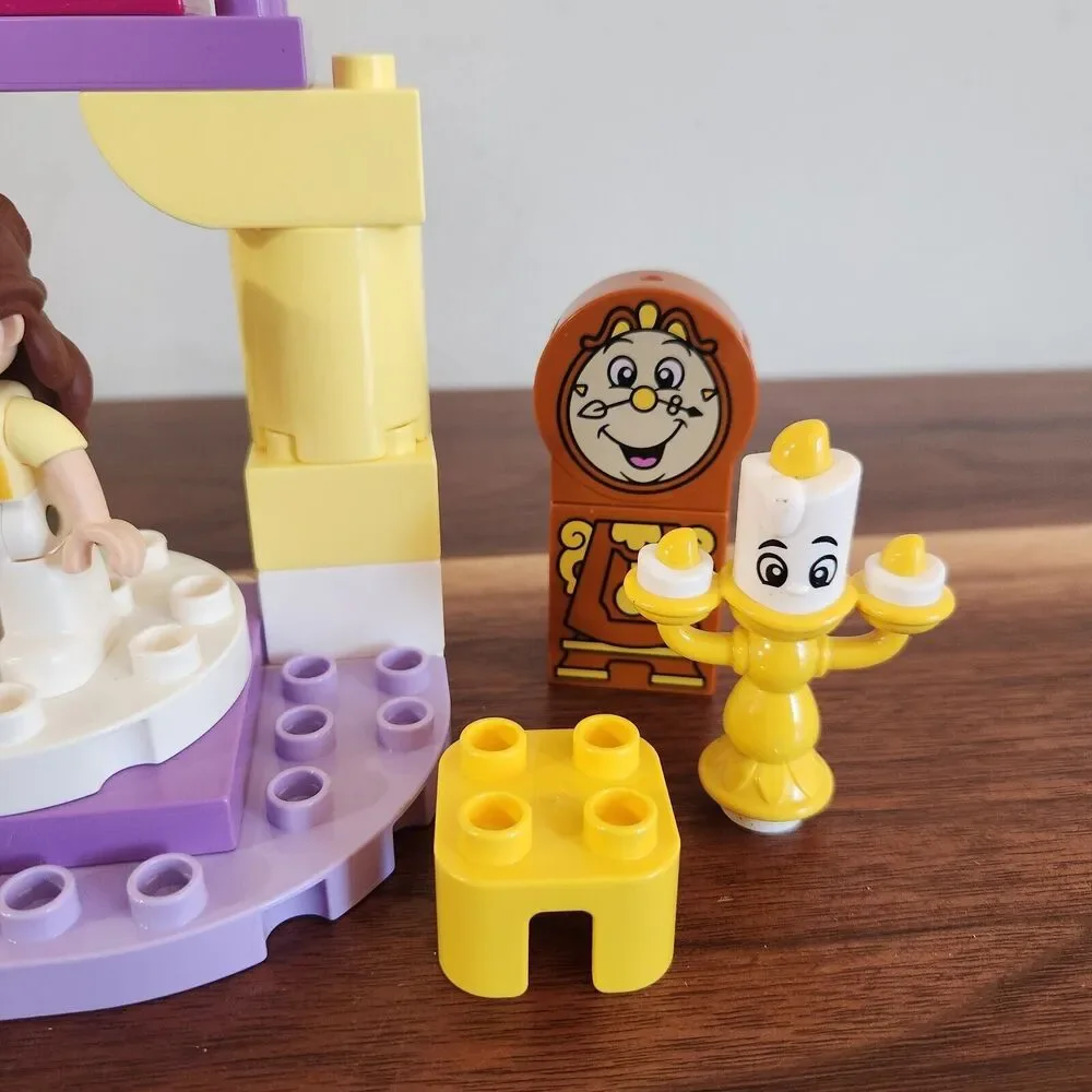 Lego Duplo Disney Princess Belles Ballroom 10960 Beauty And The Beast Incomplete